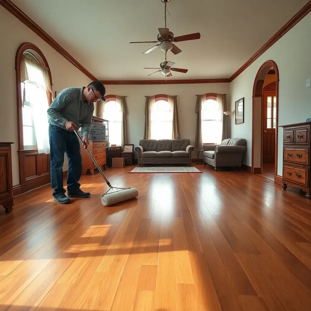 Hardwood floor refinishing in Elkhorn WI